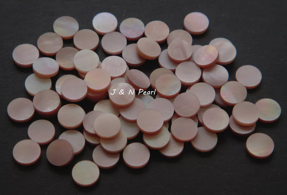 100+5pcs Free 3mm Genuine Pink Mother of Pearl Guitar Fingerboard Inlay Dots