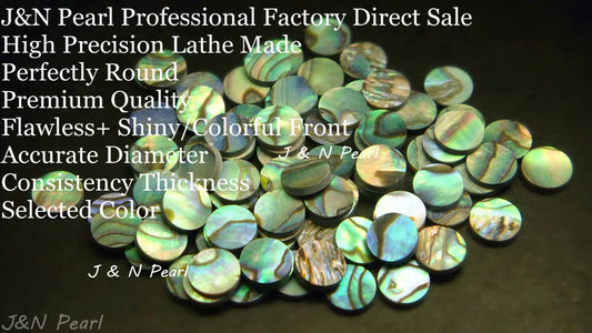 100+5pcs Free 7mm Paua Abalone Guitar Banjo Mandolin Fretboard Inlay Dots