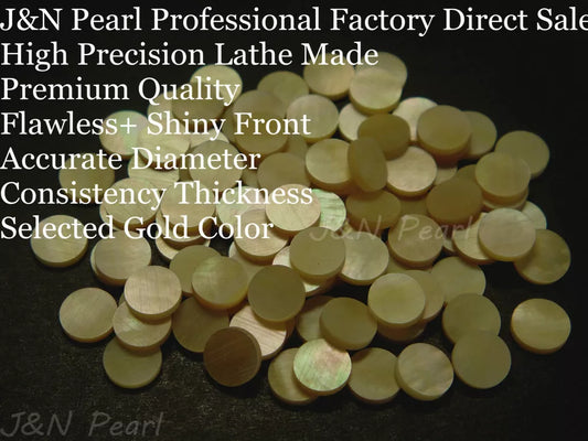 100+5pcs Free 6mm Gold Mother of Pearl Guitar Banjo Fingerboard Inlay Dots